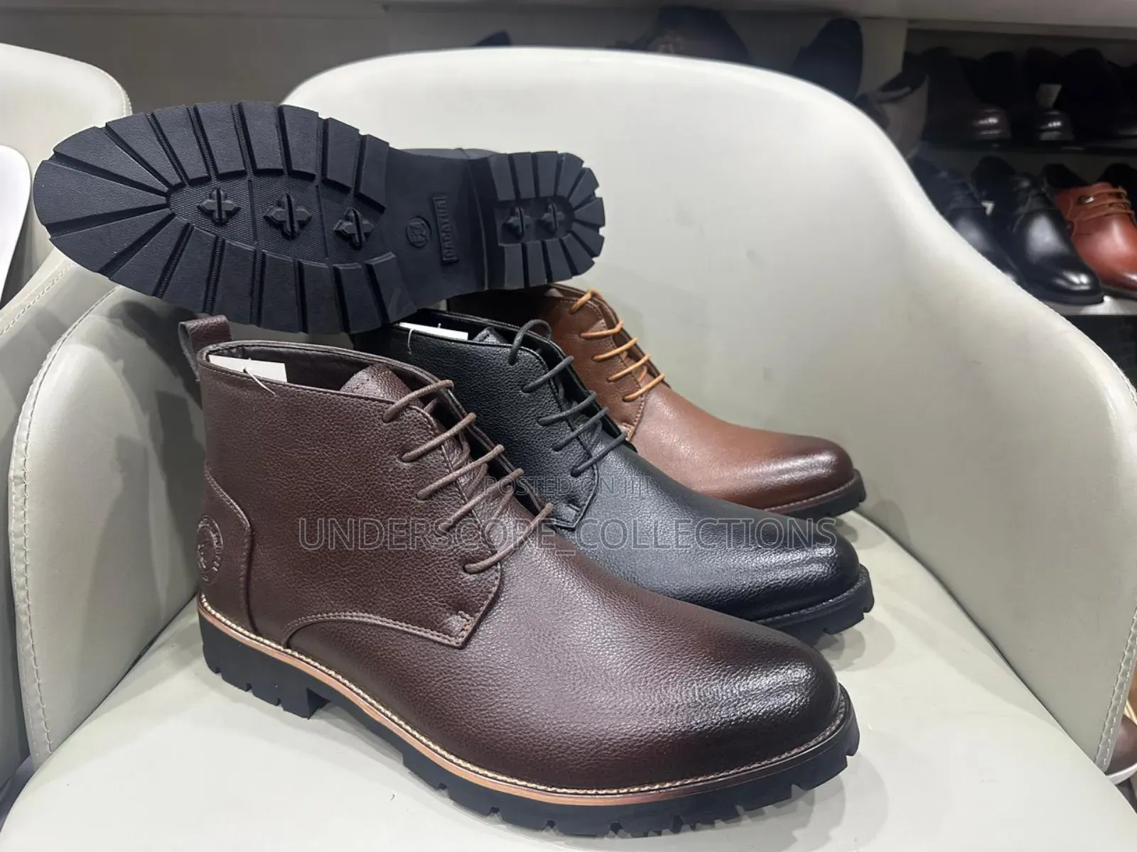 Executive Men Official Brown Ankle Boot