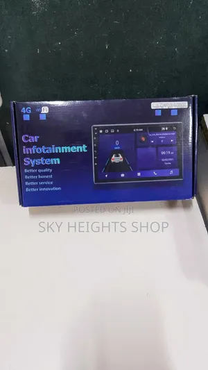 New Car Android Radio 10" Touchscreen With GPS Playstore App