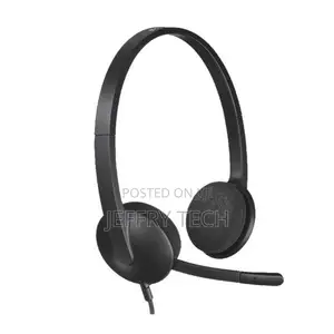 Logitech H340 Usb Headset, Stereo, Usb Headset for Windows A