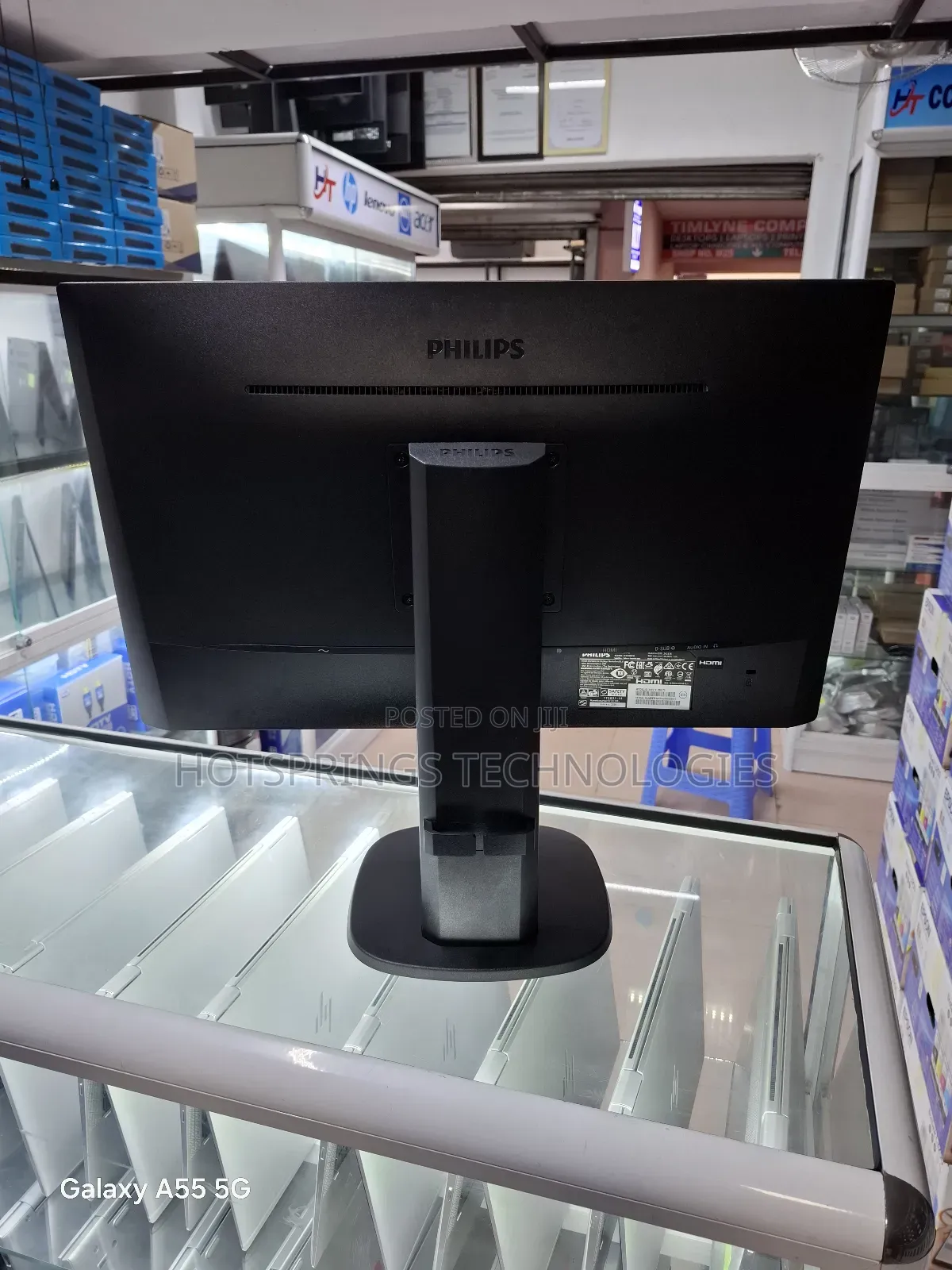 Boxed Frameless Monitor