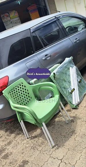 Jungle Plastic Chairs With Aluminum Metal Legs