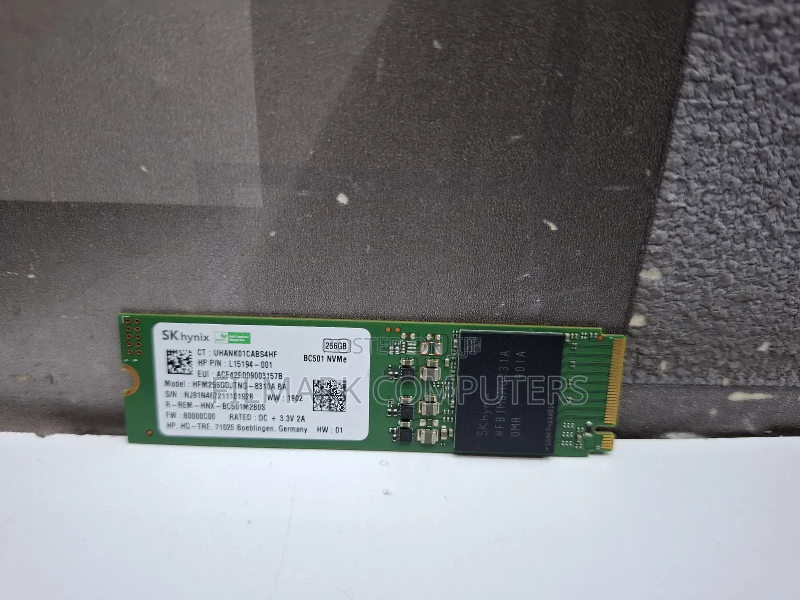 Sk Hynix Bc501 256gb Nvme SSD Solid State Drive