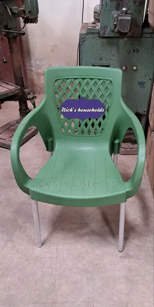 Green Arms Plastic Chairs Available Now