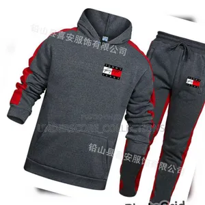 Gray Tommy Hilfiger Men's Track Suits