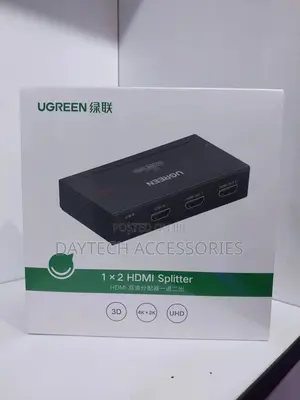Ugreen 40201 1 X 2 Hdmi Amplifier Splitter - Black