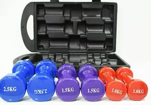 Neprone Coated Dumbbell Set (Packed in a Case)