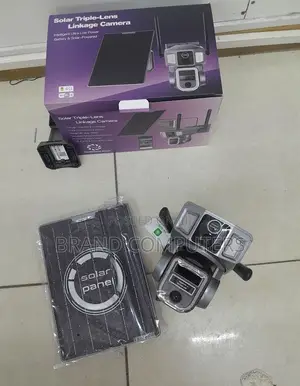 Wifi + 4g Simcard Solar PTZ Outdoor Camera Triple Lens PTZ