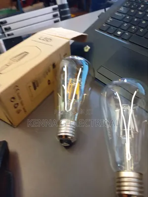 St64 Led Filament Light Bulbs E27 Screw Base