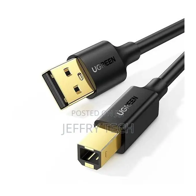 Ugreen Usb 2.0 Am to Bm Printer Cable 1.5 -High-Speed for Hp