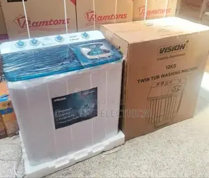 Vision Wash and Spin Semi Automatic Washing Machine-12kg