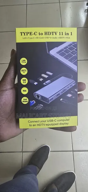 Type C 11 in 1 Docking Station