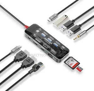Promate 11in1 Multiport Usb-c Hub 100w Power Delivery