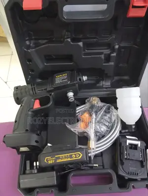 Portable Cordless Car Wash Gun With 2 Battery 98v