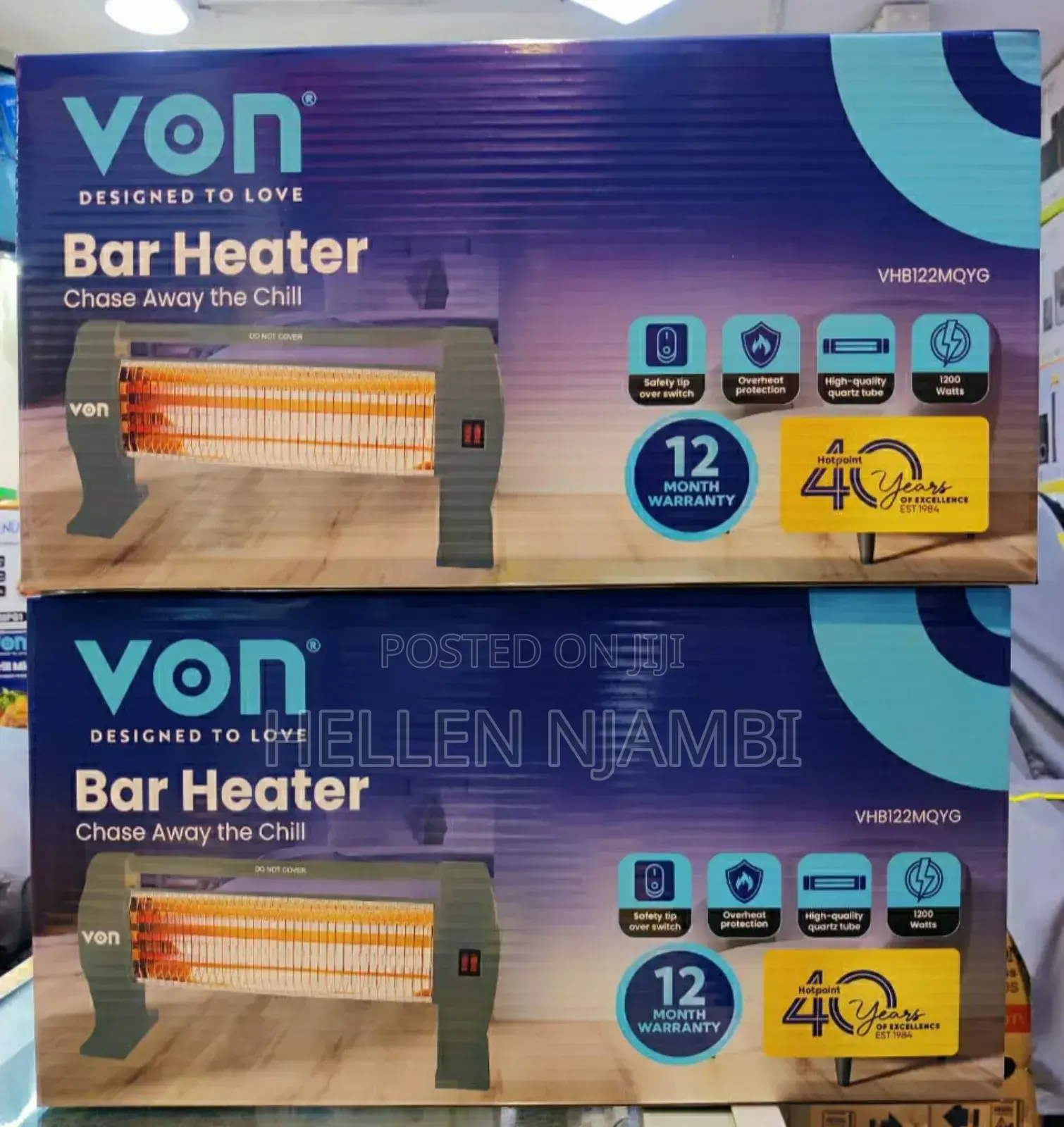 Von Bar Heater/Quartz