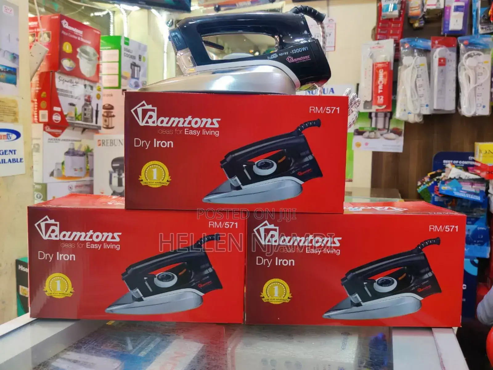 Ramtons Rm306 Steam Iron Boxes