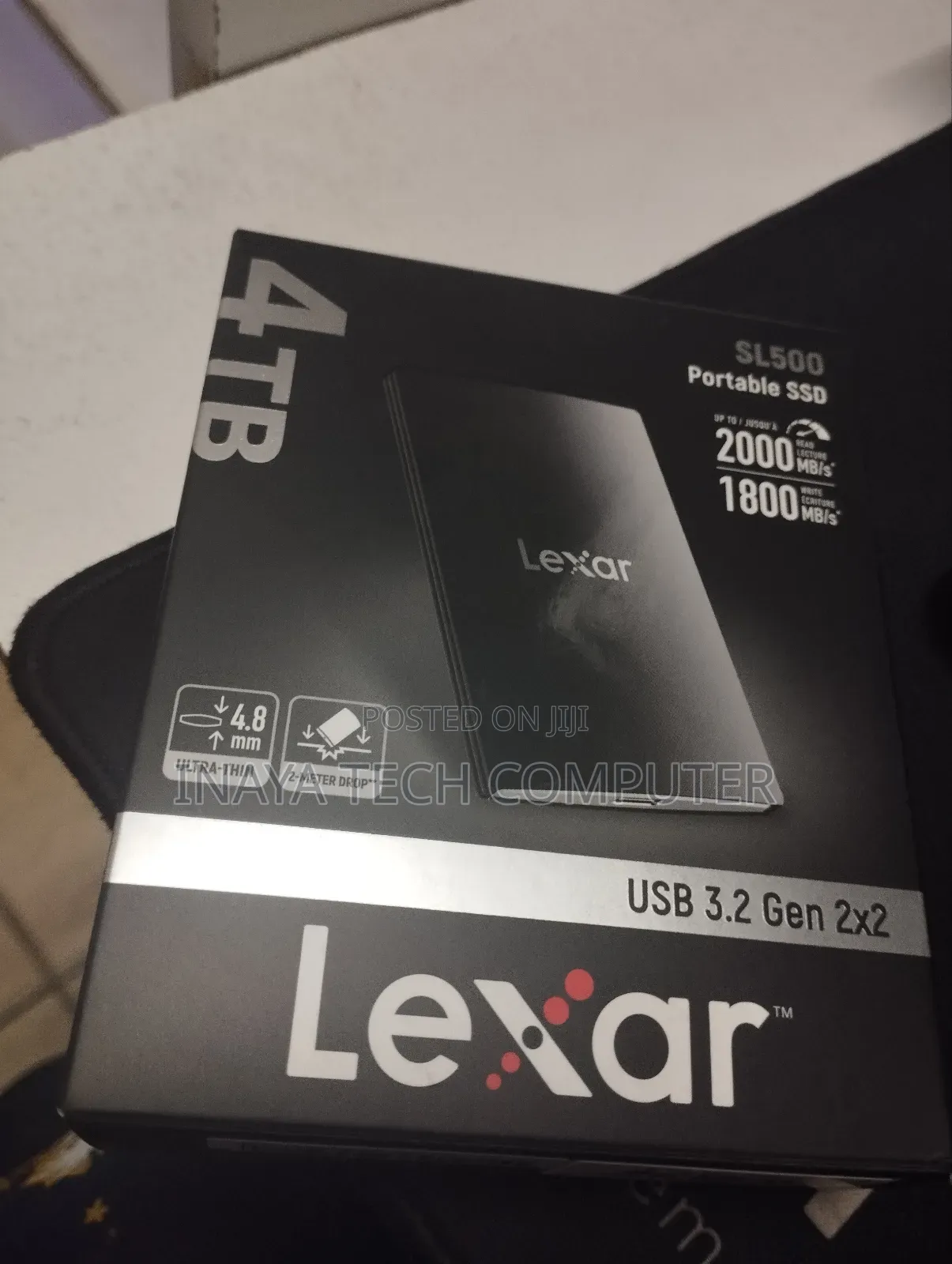Lexar Sl500 Ultra Thin 4tb External SSD