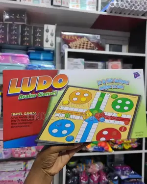 Foldable Magnetic Ludo Baord Game Available