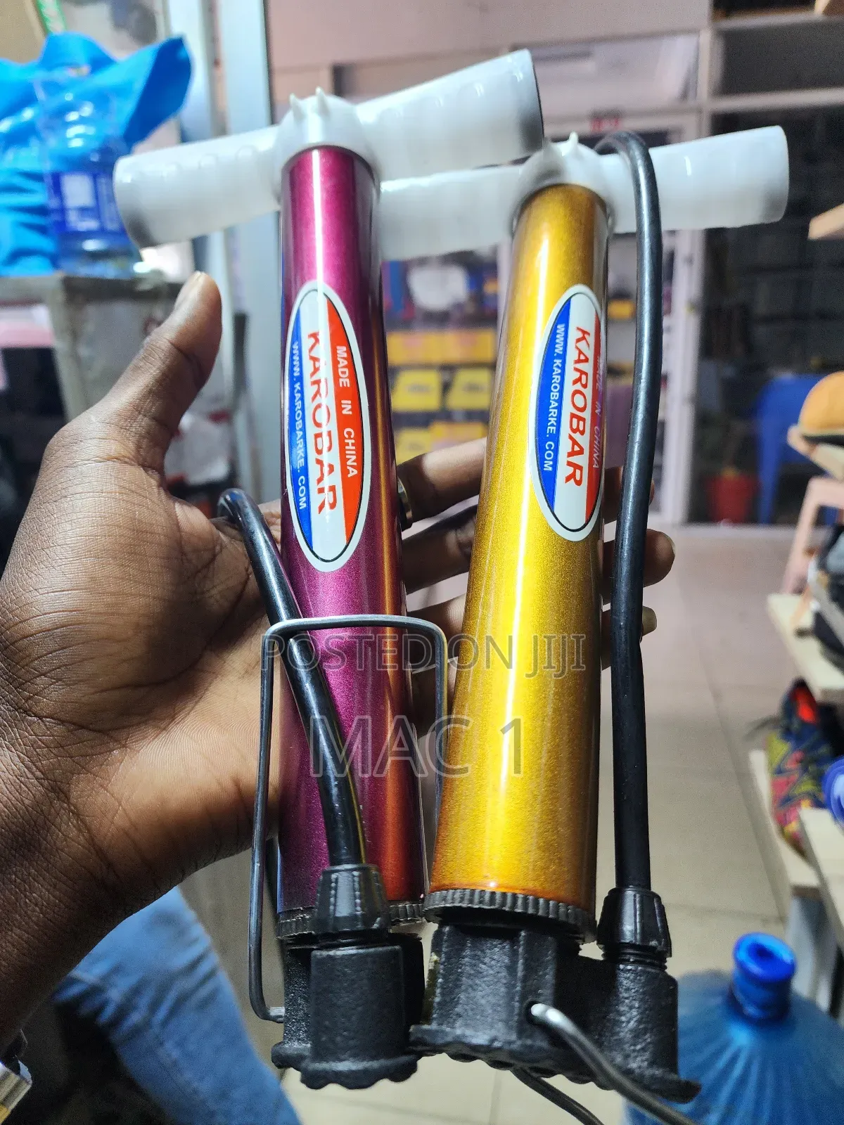Ball and Bicycle Manual Pump