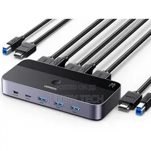Ugreen Hdmi 2.0 KVM Switch - 2 in 1 Out
