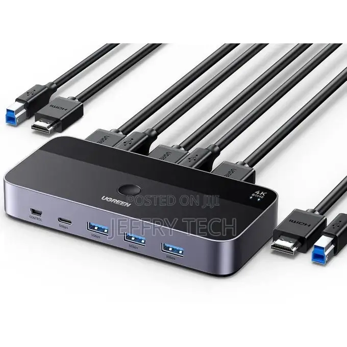 Ugreen Hdmi 2.0 KVM Switch - 2 in 1 Out