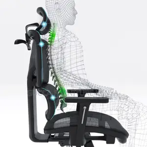 Office Chairs: Ergonomic Adjustable Office Comfortable Chair