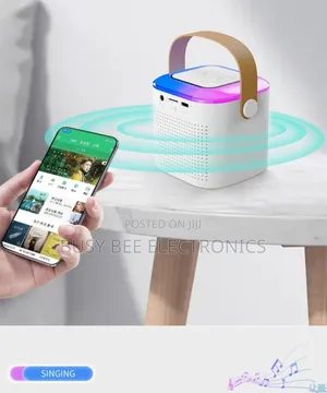 Karaoke Microphone and a Speaker