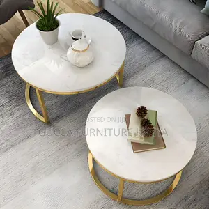 Coffee Tables: Office Frame Glam Simple Coffee Table
