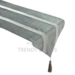 13pcs Grey Flannel Table Set