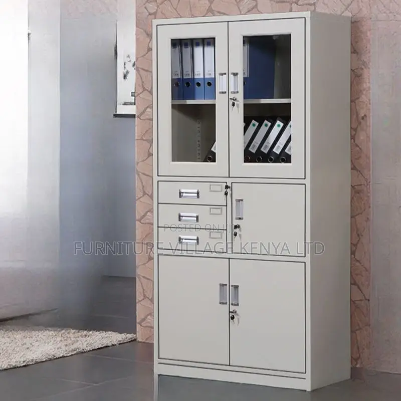 Steel Storage Cabinet With Adjustable Shelves