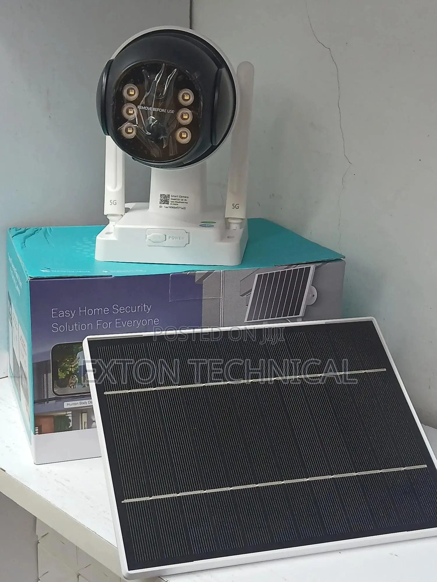 Icsee Dome 360 Degrees PTZ Wireless Solar Camera