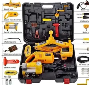 Car Jack 3 in 1 - Electric Car Jack, Air Compressor Wrench;