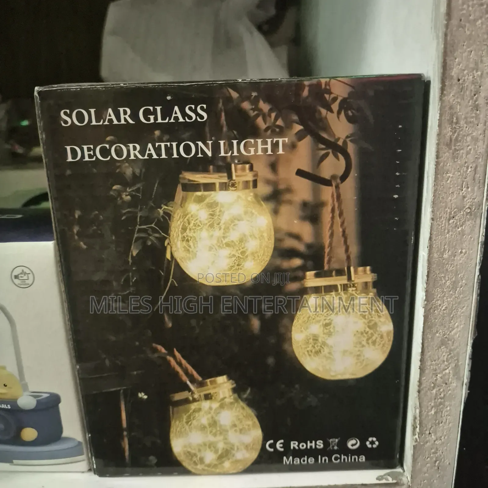 Solar Glass Decoration Light