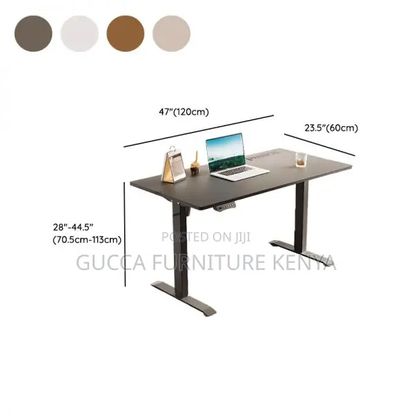 Office Tables: Power Source Electric Height Adjustable Desk