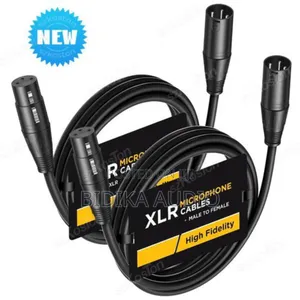 32ft XLR Cables Male to Female 3-Pin Balanced XLR Cable