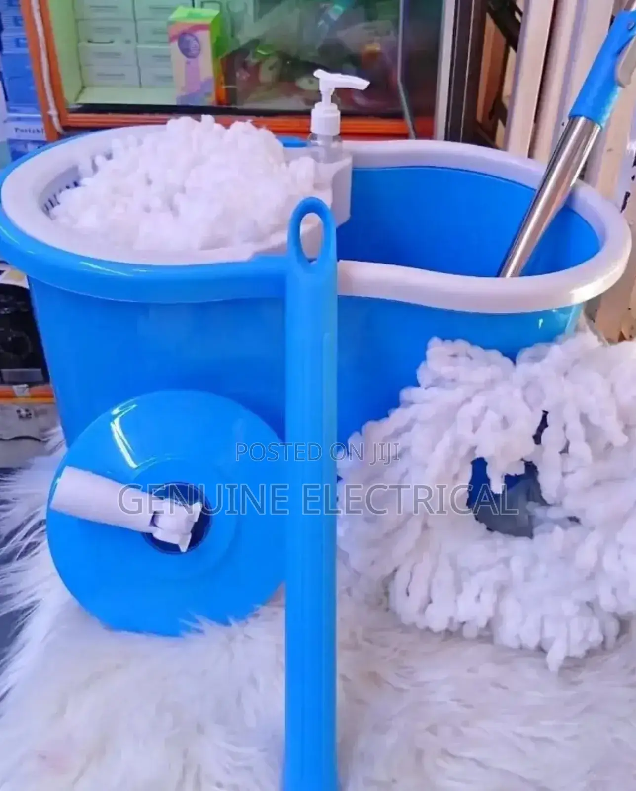 360 Spinning Heavy Duty Mop Bucket Set