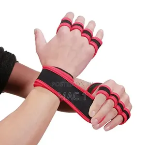 Gym Workout Gloves Wrist Support Half-Finger Weightlifting