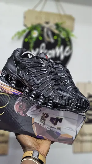 Black Shock Sneakers