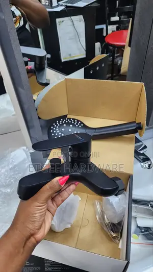 Black Brimix Bathtub Mixer Tap
