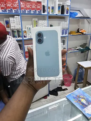 New Apple iPhone 16 256 GB Black