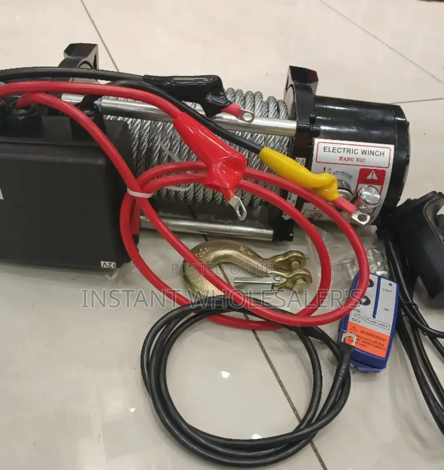 Car Pulling 6 Tonnes Electric Winch