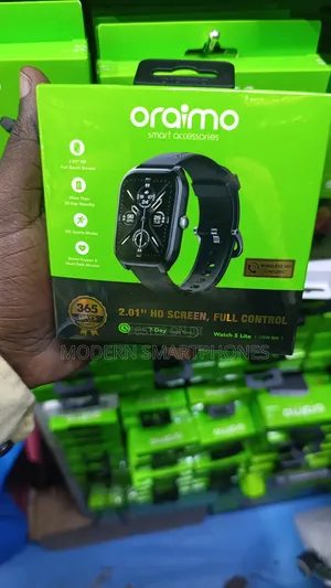 Oraimo Watch 5 Lite 2.01" Hd Ip68 Smart Watch