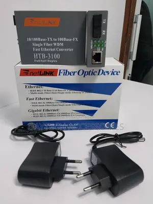 Netlink Optic Fiber Media Converter HTB-3100s-25km