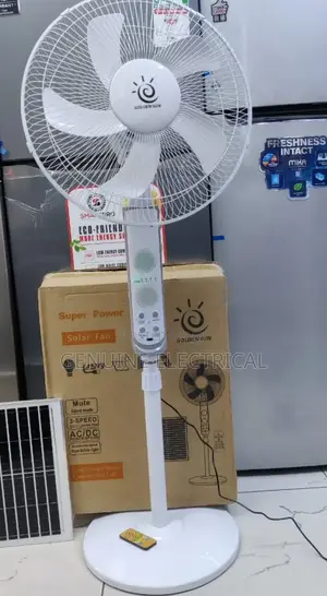Standing Fan Using Sonar Panel.Ac Dc