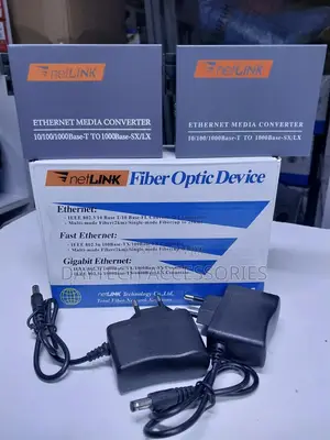 Netlink Converterm Base Fiber Media Converter