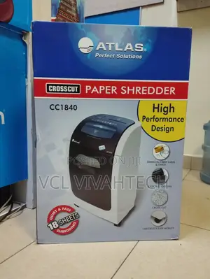 18 Sheets Atlas Paper Shredder Cc1840