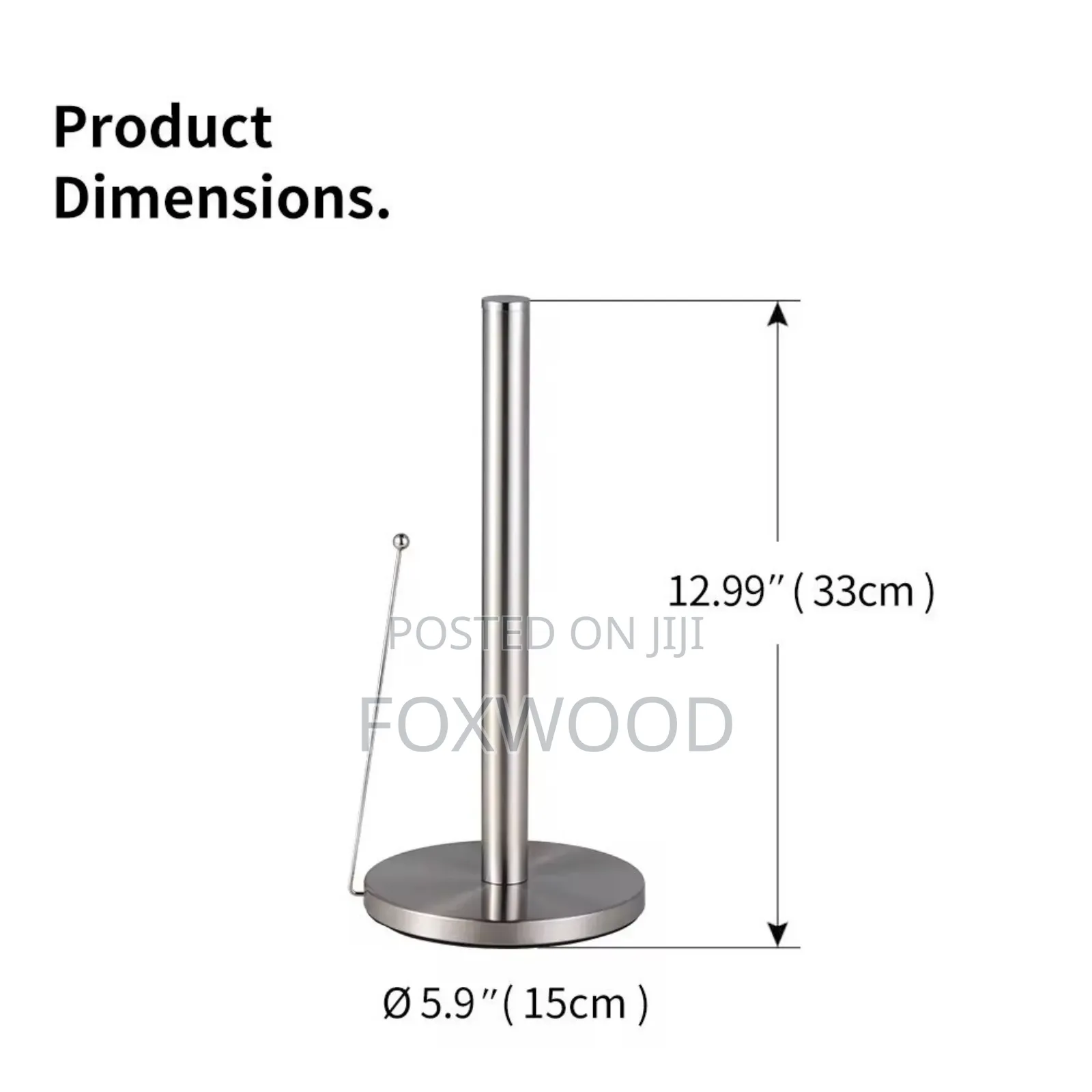 Stainless Steel Rustfree Paper Towel Holder
