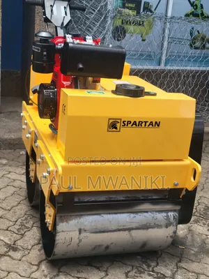 Spartan Double Drum Pedestrian Roller