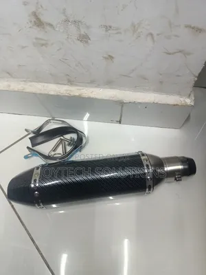 Black Akrapovic Exhaust