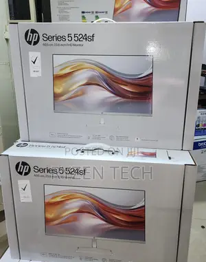 Hp 24" Monitor 524sf Black