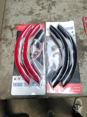 Buy Online 2pcs Different Colours Carbon Steering Covers